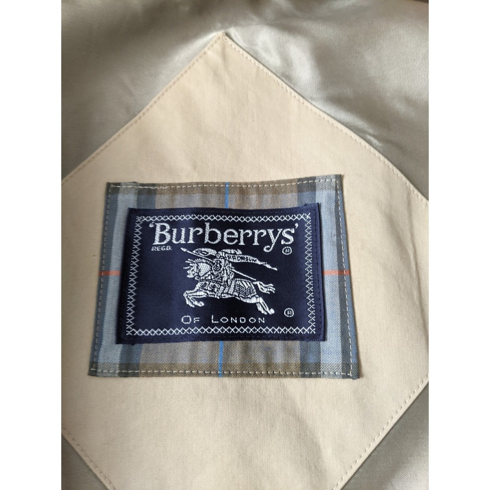 Burberrys of London Vintage Mens 100% Wool Zip In Vest Liner only Tan Khaki 54 - Picture 6 of 8